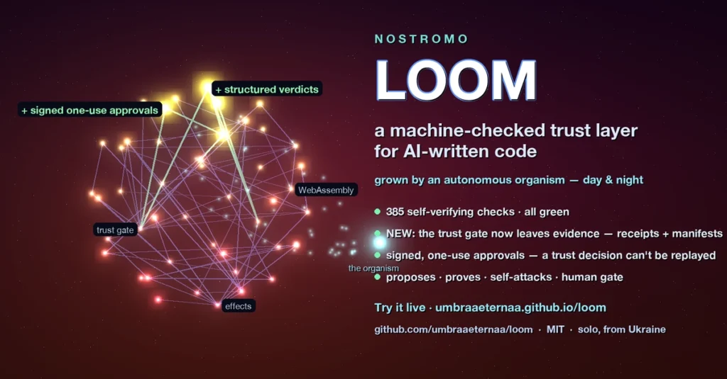 ai-proposes-the-compiler-disposes-inside-looms-machine-checked-trust-layer-for-generative-code