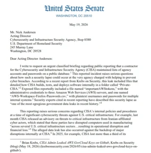 congressional-firestorm-erupts-over-cisa-security-breach-contractor-leaks-critical-govcloud-credentials