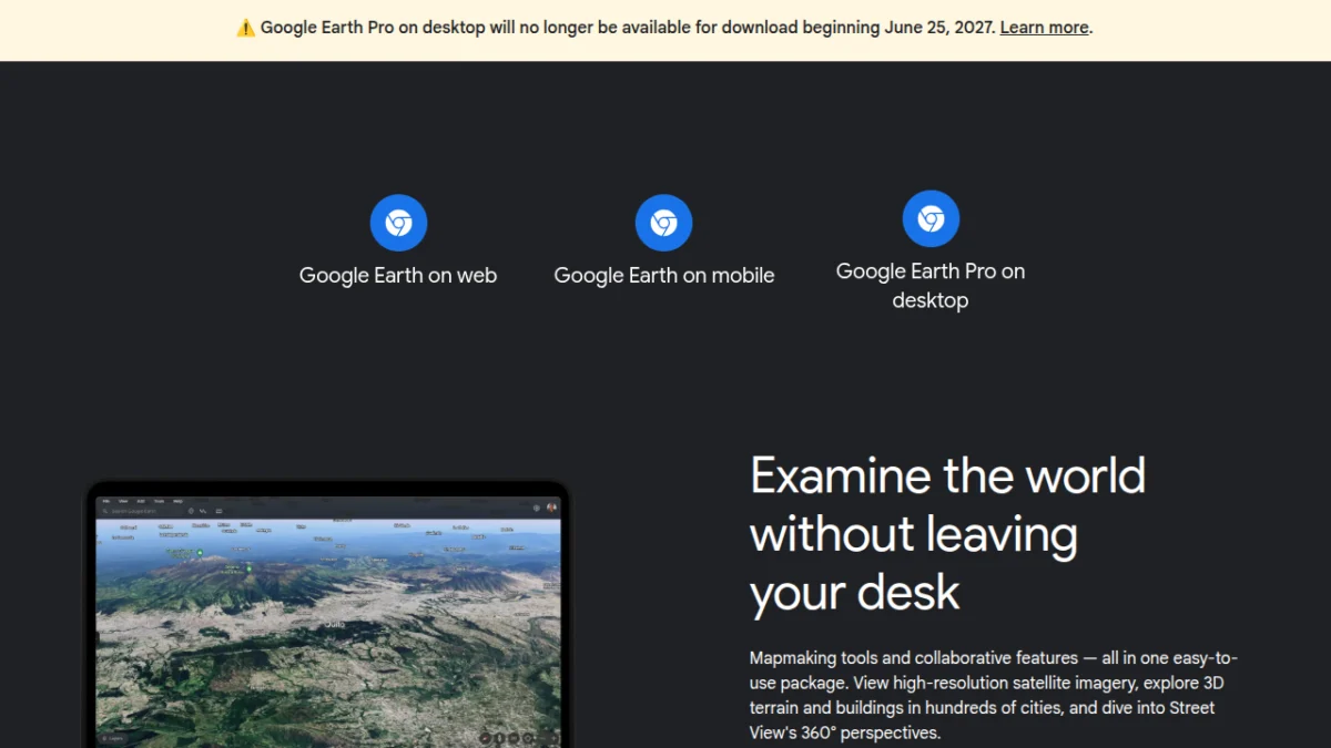 google-earth-desktop-client-to-be-retired-in-2027-a-digital-cartography-era-nears-its-end