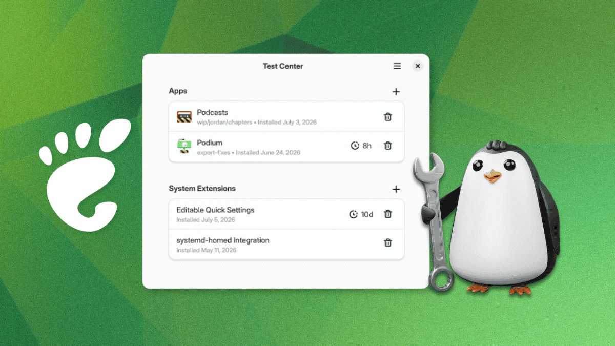 simplifying-the-frontier-how-gnome-test-center-aims-to-revolutionize-experimental-software-on-linux