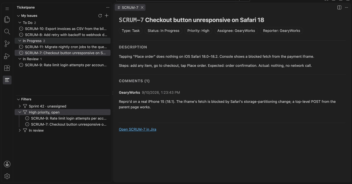 developer-launches-ticketpane-vs-code-extension-to-fix-persistent-jira-authentication-woes