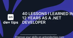 beyond-the-syntax-40-hard-earned-lessons-from-12-years-in-the-net-trenches