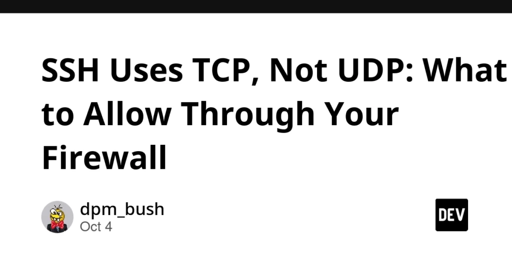 navigating-the-network-layer-why-standard-ssh-relies-strictly-on-tcp-and-why-udp-configurations-spell-failure-for-administrators