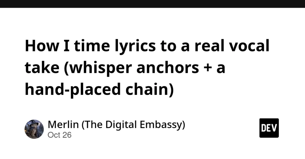 the-automated-lyricist-how-one-developer-solved-ais-most-frustrating-synchronization-problem