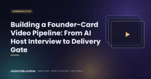 the-reality-of-multi-stage-ai-video-pipelines-why-quality-control-matters-more-than-generation