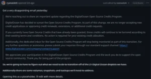 the-silent-sunset-digitalocean-quietly-winds-down-its-open-source-credits-program